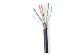 Netværkskabel - Nedis CCBG8598BK100S networking cable - Sort - 100m - CCBG8598BK100S