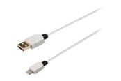 USB kabel - Nedis Lightning cable - Lightning / USB - 2 m - CCBW39300WT20