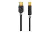 USB kabel - Nedis - USB cable - USB to USB Type B - 1 m - CCBW60100AT10