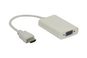 Skærmkabel - Nedis adapter - HDMI / VGA - 20 cm - CCGB34900WT02