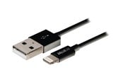 USB kabel - Nedis Valueline Lightning cable - Lightning / USB 2.0 - 1 m - CCGB39300BK10