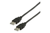 USB kabel - Nedis - USB cable - USB to USB - 2 m - CCGB60000BK20