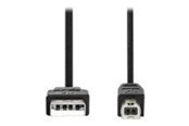 USB kabel - Nedis - USB cable - USB to USB Type B - 2 m - CCGB60100BK10