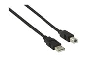 USB kabel - Nedis - USB cable - USB to USB Type B - 2 m - CCGB60100BK20