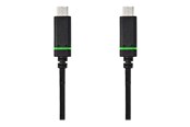 USB kabel - Nedis - USB-C cable - 24 pin USB-C to 24 pin USB-C - 2 m - CCGB64700BK20