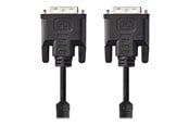 Skærmkabel - Nedis - DVI cable - DVI-I to DVI-I - 2 m - CCGP32050BK20