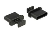 Systemtilbehør (kølepasta mv.) - DeLOCK Dust Cover for USB Type-C Female (10 pack) - 64013