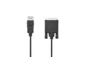 Skærmkabel - Nedis DisplayPort Cable | DisplayPort Male | DVI-D 24+1-Pin Male - CCGL37200BK20