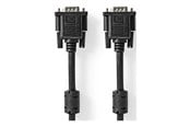 Skærmkabel - Nedis CCGL59000BK50 VGA cable - CCGL59000BK50
