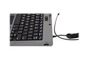 Tastatur - Gamber-Johnson LLC Gamber Johnson Rugged Lite - keyboard - with touchpad - QWERTY - US - Tastatur - Amerikansk engelsk - Grå - 7160-1449-00