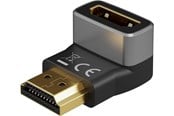Skærmkabel - Pro plus - HDMI - Angled Adapter 270° Vertical - Black - 4040849720116