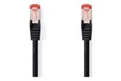 Netværkskabel - Nedis CCGL85221BK015 networking cable - Sort - 0.1m - CCGL85221BK015