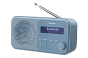 DAB, netværks- og clockradio - Sharp Tokyo DR-P420 - DAB portable radio - Bluetooth - DAB/DAB+/FM - Mono - DR-P420(BL)