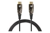 Skærmkabel - Nedis HDMI cable with Ethernet - HDMI / audio - 100 m - CVBG3400BK1000