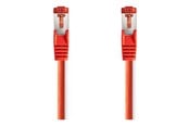 Netværkskabel - Nedis CCGL85221RD100 networking cable - Rød - 10m - CCGL85221RD100