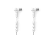 Antennekabel/stik - Nedis CSGB40120WT100 coaxial cable - CSGB40120WT100