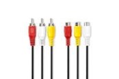 Skærmkabel - Nedis Composite Video Cable | 3x RCA Male | 3x RCA Female - CVGL24305BK20