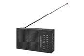 DAB, netværks- og clockradio - Nedis RDFM1200BK - portable radio - AM/FM - Mono - RDFM1200BK