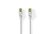 Netværkskabel - Nedis CAT7 Network Cable | S/FTP | RJ45 Male | RJ45 Male - Hvid - 0.25m - CCGL85420WT025