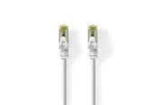 Netværkskabel - Nedis CAT7 Network Cable | S/FTP | RJ45 Male | RJ45 Male - Grå - 0.5m - CCGL85420WT05
