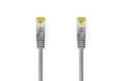 Netværkskabel - Nedis Cat 8.1 Network Cable | S/FTP | RJ45 Male | RJ45 Male - Grå - 10m - CCGL85520GY100