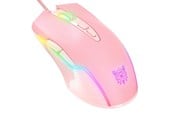 Mus - ONIKUMA Gaming mouse CW905 pink - Gaming Mus - Optisk - 7 knapper - Pink med RGB - CW905 pink mouse