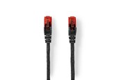 Netværkskabel - Nedis CCGL85900BK500 networking cable - Sort - 50m - CCGL85900BK500