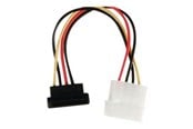 Strømkabel (intern) - Nedis - power adapter - SATA to 4 PIN internal power - 15 cm - CCGP73505VA015