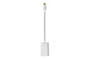 Skærmkabel - Nedis Fabritallic - USB / DisplayPort adapter - 20 cm - CCTB64580AL02