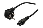 Strømkabel (intern) - Nedis - power cable - power CEE 7/7 to IEC 60320 C5 - 2 m - CEGB10100BK20