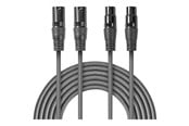 Audio kabel - Nedis OnStage series audio extension cable - 5 m - COTH15030GY50