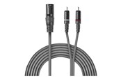 Audio kabel - Nedis OnStage series audio cable - 3 m - COTH15200GY30