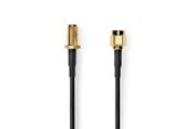 Antennekabel/stik - Nedis CSGB02010BK10 coaxial cable - CSGB02010BK10