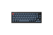 Tastatur - Keychron V2 MAX Wireless QMK/VIA Hot Swap Jupiter Red - Carbon Black - Tastatur - Uden Numpad - Nordisk - Sort - V2M-D1-BO