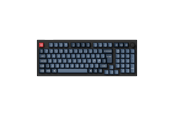 Tastatur - Keychron V5 MAX QMK/VIA Wireless RGB Hot Swap Jupiter Red - Carbon Black - Gaming Tastatur - Nordisk - Sort - V5M-D1-BO