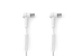 Antennekabel/stik - Nedis CSGB40120WT50 coaxial cable - CSGB40120WT50