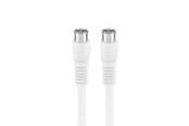 Antennekabel/stik - Nedis Satellite & Antenna Cable | F Male | F Male | Nickel Plated - CSGB41300WT20