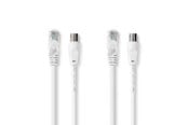 Antennekabel/stik - Nedis CSGB4500WT30 coaxial cable - CSGB4500WT30