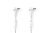Antennekabel/stik - Nedis Coax Cable | IEC (Coax) Male | IEC (Coax) Female | Nickel Plated - CSGL40120WT50