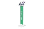 Skærmholder - Compulocks iPad Pro M4/iPad Air M2 2024 Enclosure Brandable Floor Stand - Apex BrandMe - 140W11PAPX4W
