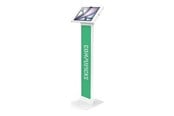 Skærmholder - Compulocks enclosure - for tablet - brandable - white - 140W13PAPX4W