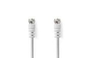 Skærmkabel - Nedis Satellite & Antenna Cable | F Male | F Male | Nickel Plated | 75 Ohm - CSGL41000WT30