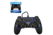 Spil tilbehør - TeknoGame Phantom P4 - Black - Wired Controller - Sony PlayStation 4 - 849172014268
