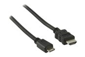 Skærmkabel - Nedis HDMI cable with Ethernet - 2 m - CVGB34500BK20