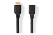 Skærmkabel - Nedis HDMI extension cable with Ethernet - 2 m - CVGB35090BK20