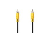 Skærmkabel - Nedis CVGL24100BK100 composite video cable - CVGL24100BK100