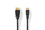 Skærmkabel - Nedis High Speed HDMI Cable with Ethernet | 4K@30Hz | 10.2 Gbps | 1.50 m - CVGL34500BK15