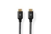 Skærmkabel - Nedis CVTB34000GY100 HDMI cable - CVTB34000GY100