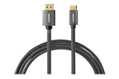 Skærmkabel - Nedis HDMI cable with Ethernet - 2 m - CVTB34500GY20