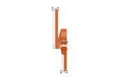 Smartwatch - Tilbehør - Xiaomi Dual-tone Leather Strap - White and Orange - BHR8724GL